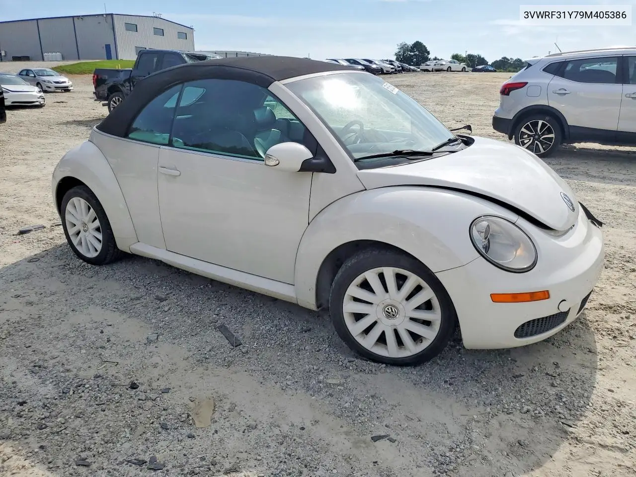2009 Volkswagen Convertabl VIN: 3VWRF31Y79M405386 Lot: 55165906