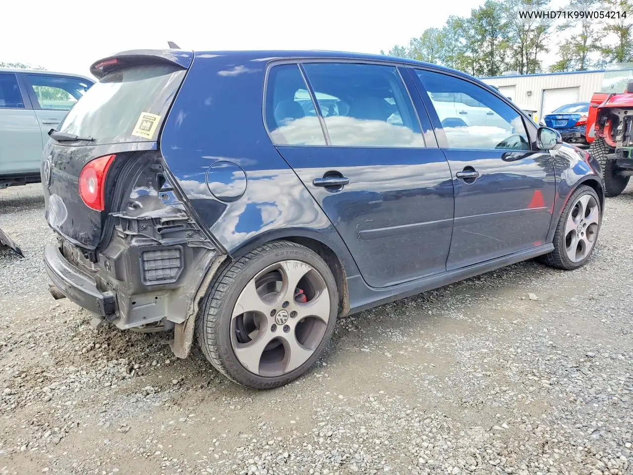 2009 Volkswagen Gti VIN: WVWHD71K99W054214 Lot: 55814006