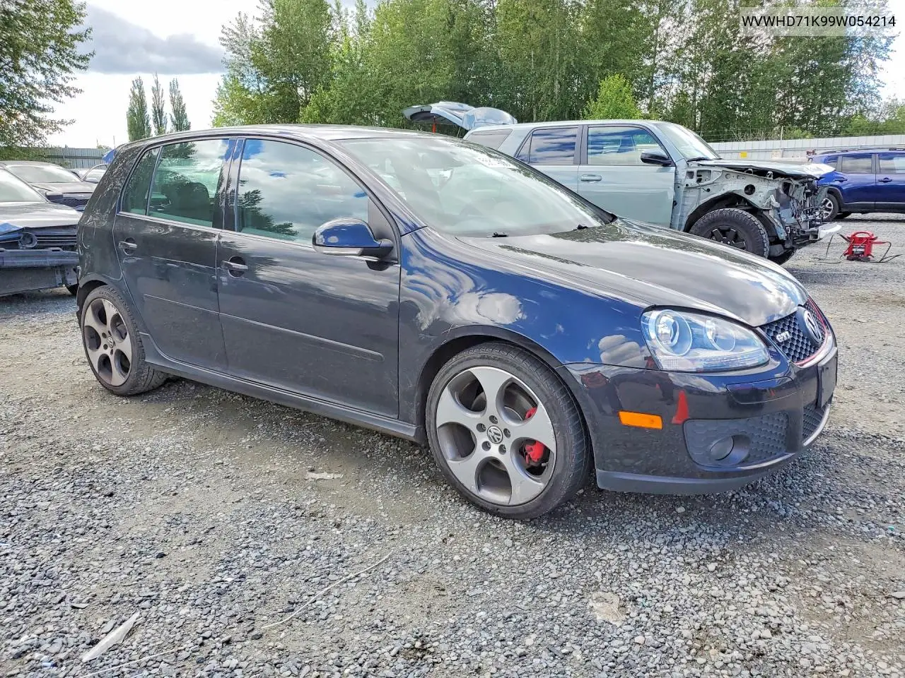2009 Volkswagen Gti VIN: WVWHD71K99W054214 Lot: 55814006