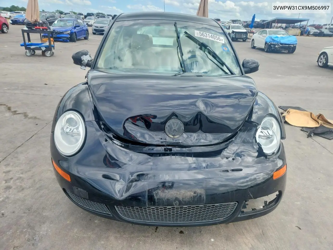 2009 Volkswagen New Beetle S VIN: 3VWPW31CX9M506997 Lot: 56314056