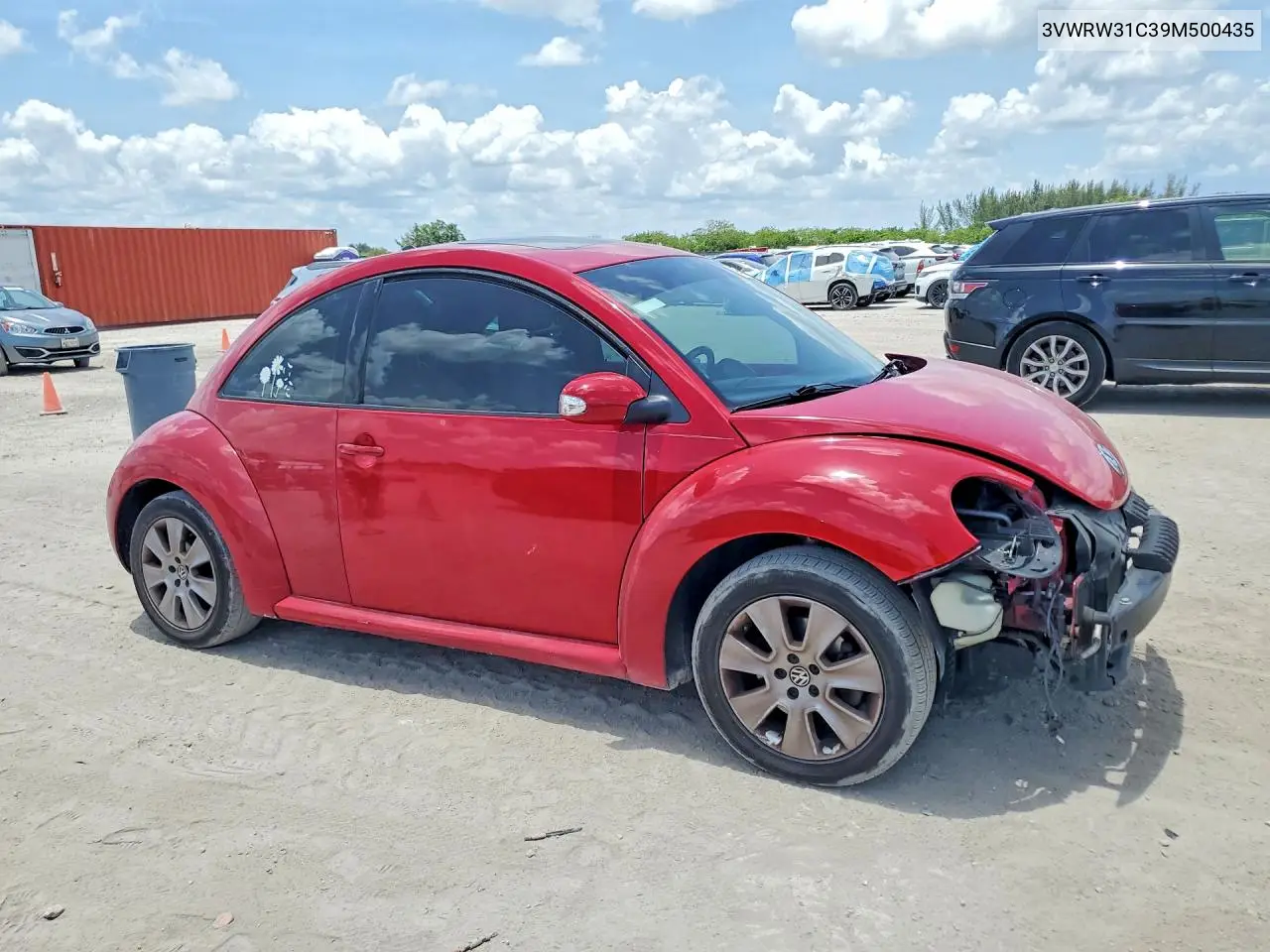 2009 Volkswagen New Beetle S VIN: 3VWRW31C39M500435 Lot: 57174666