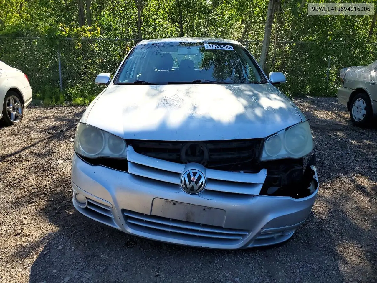 2009 Volkswagen City Golf VIN: 9BWEL41J694016906 Lot: 57328296