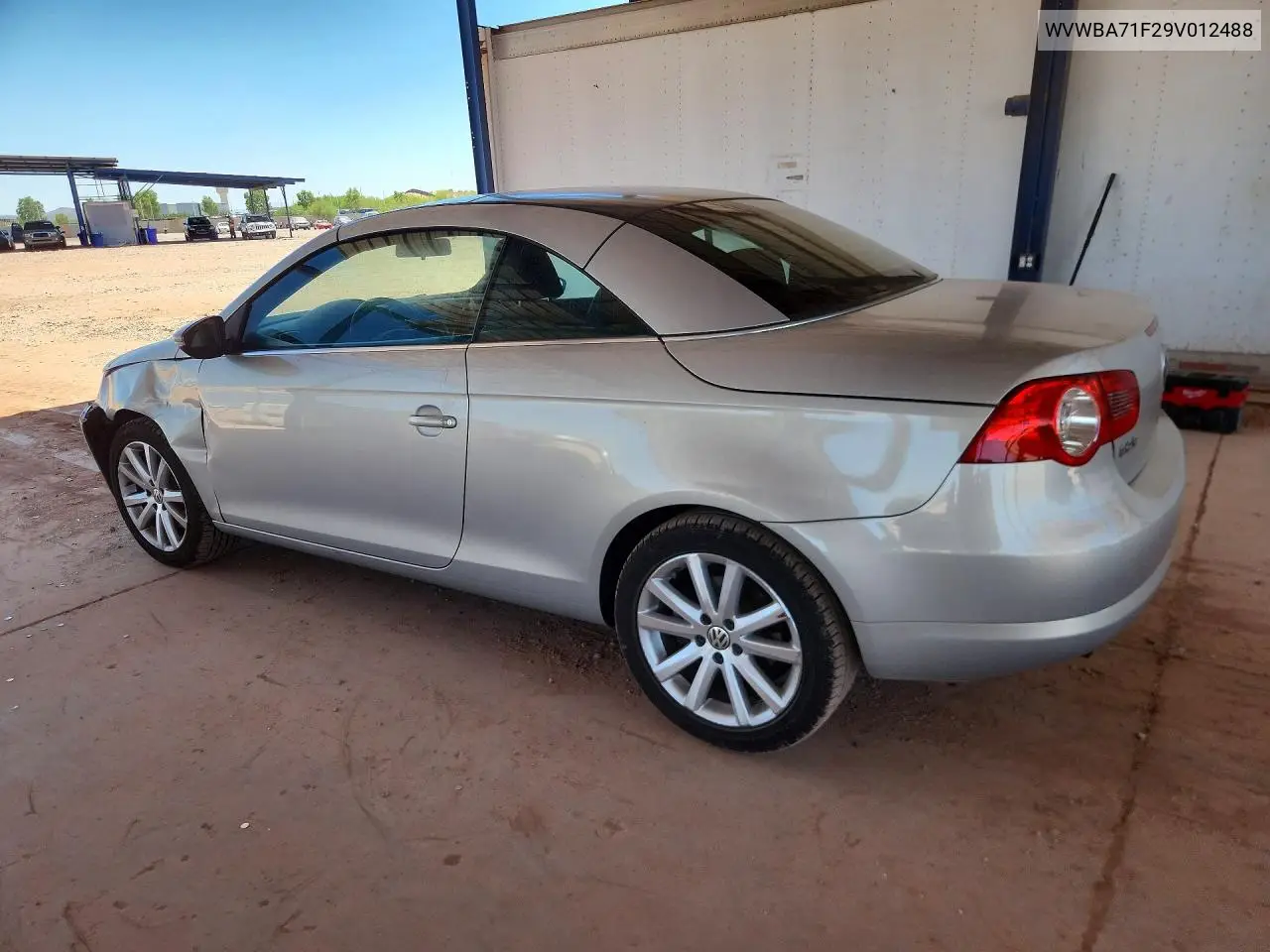 2009 Volkswagen Eos Turbo VIN: WVWBA71F29V012488 Lot: 57487576
