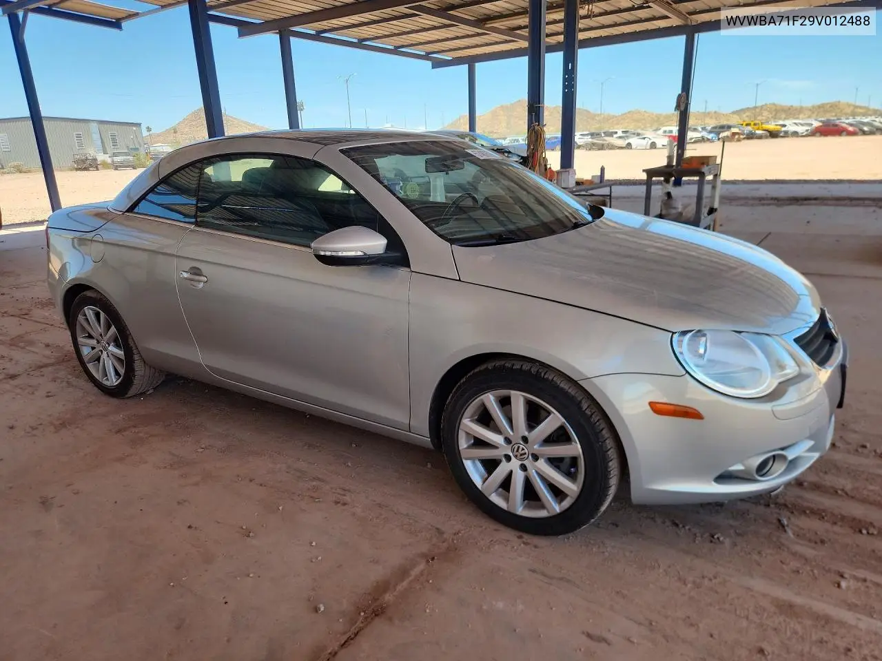 2009 Volkswagen Eos Turbo VIN: WVWBA71F29V012488 Lot: 57487576