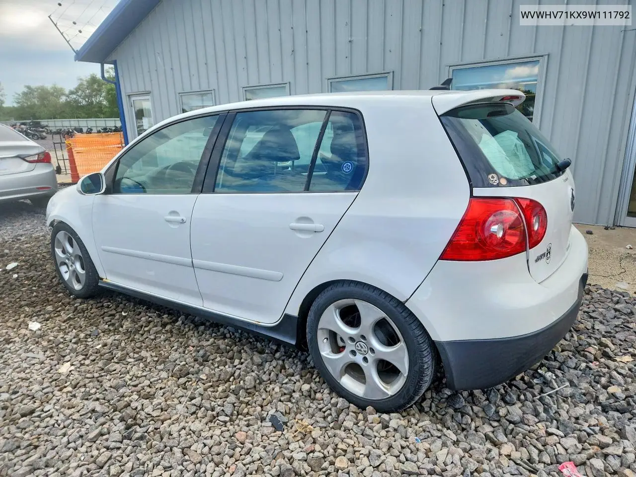 2009 Volkswagen Gti VIN: WVWHV71KX9W111792 Lot: 58017426