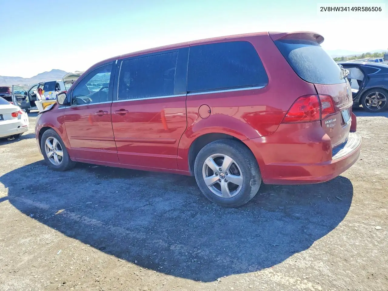 2009 Volkswagen Routan Se VIN: 2V8HW34149R586506 Lot: 58958916
