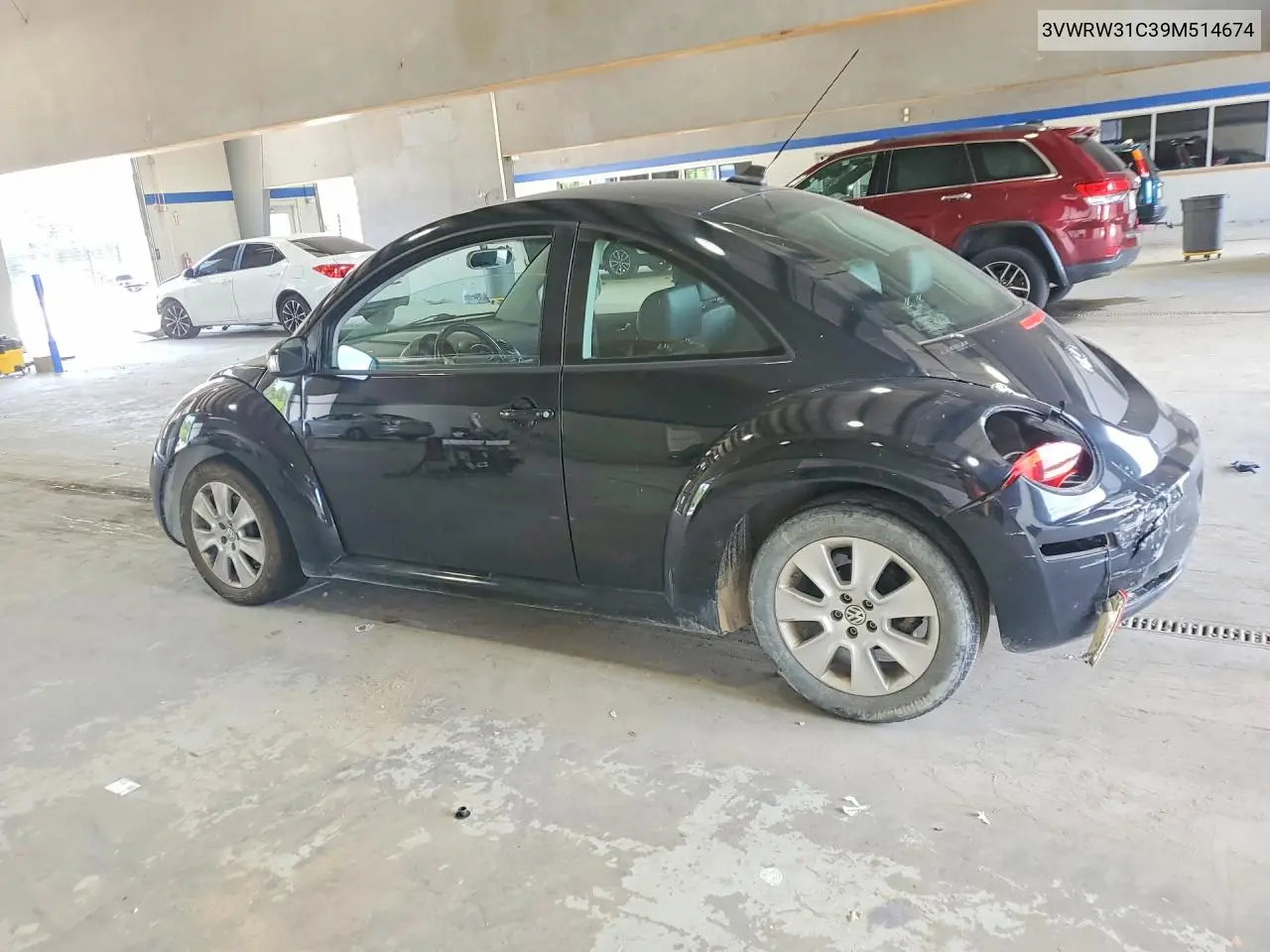 2009 Volkswagen New Beetle S VIN: 3VWRW31C39M514674 Lot: 97686355
