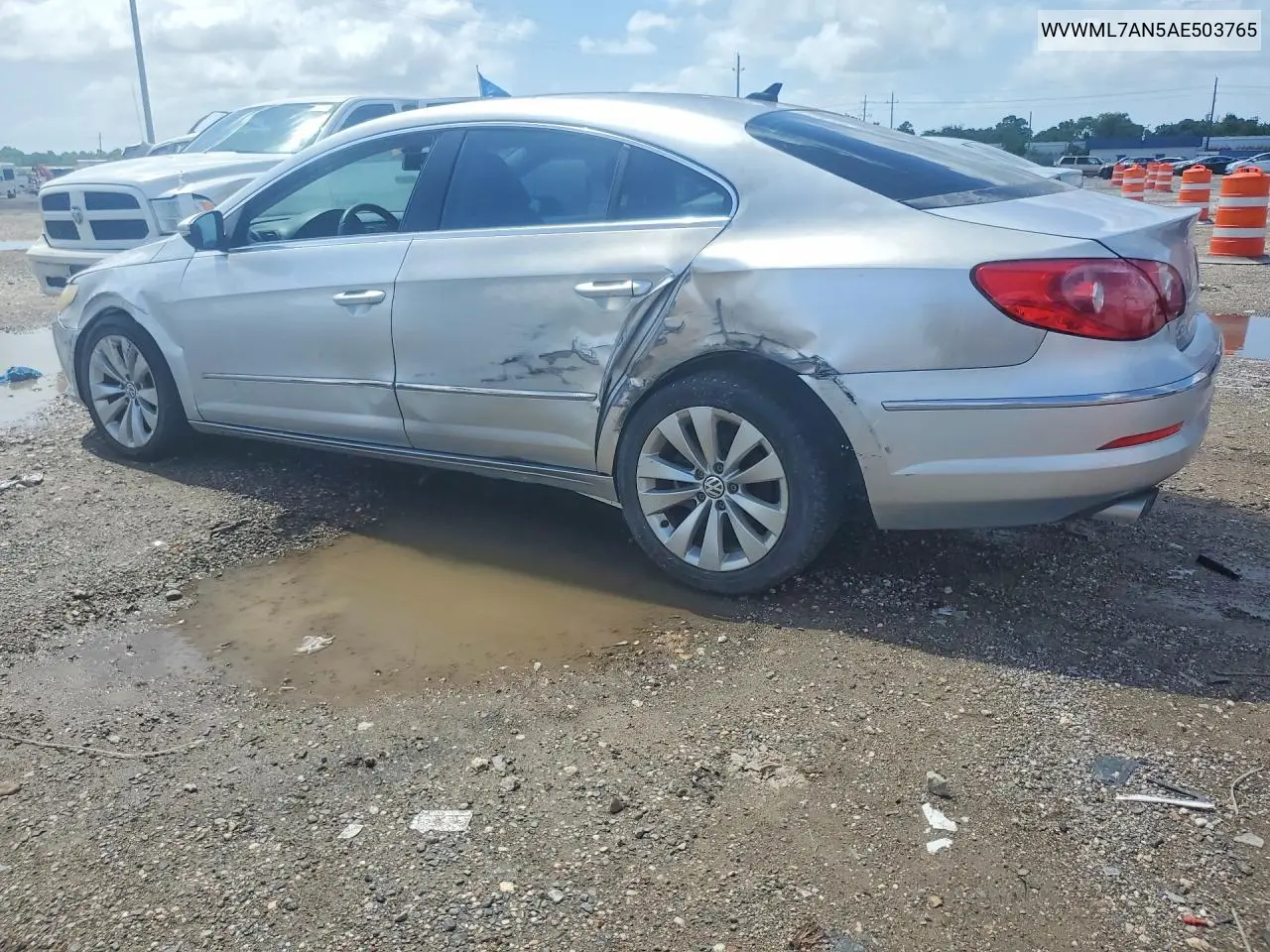 2010 Volkswagen Cc Sport VIN: WVWML7AN5AE503765 Lot: 56334486