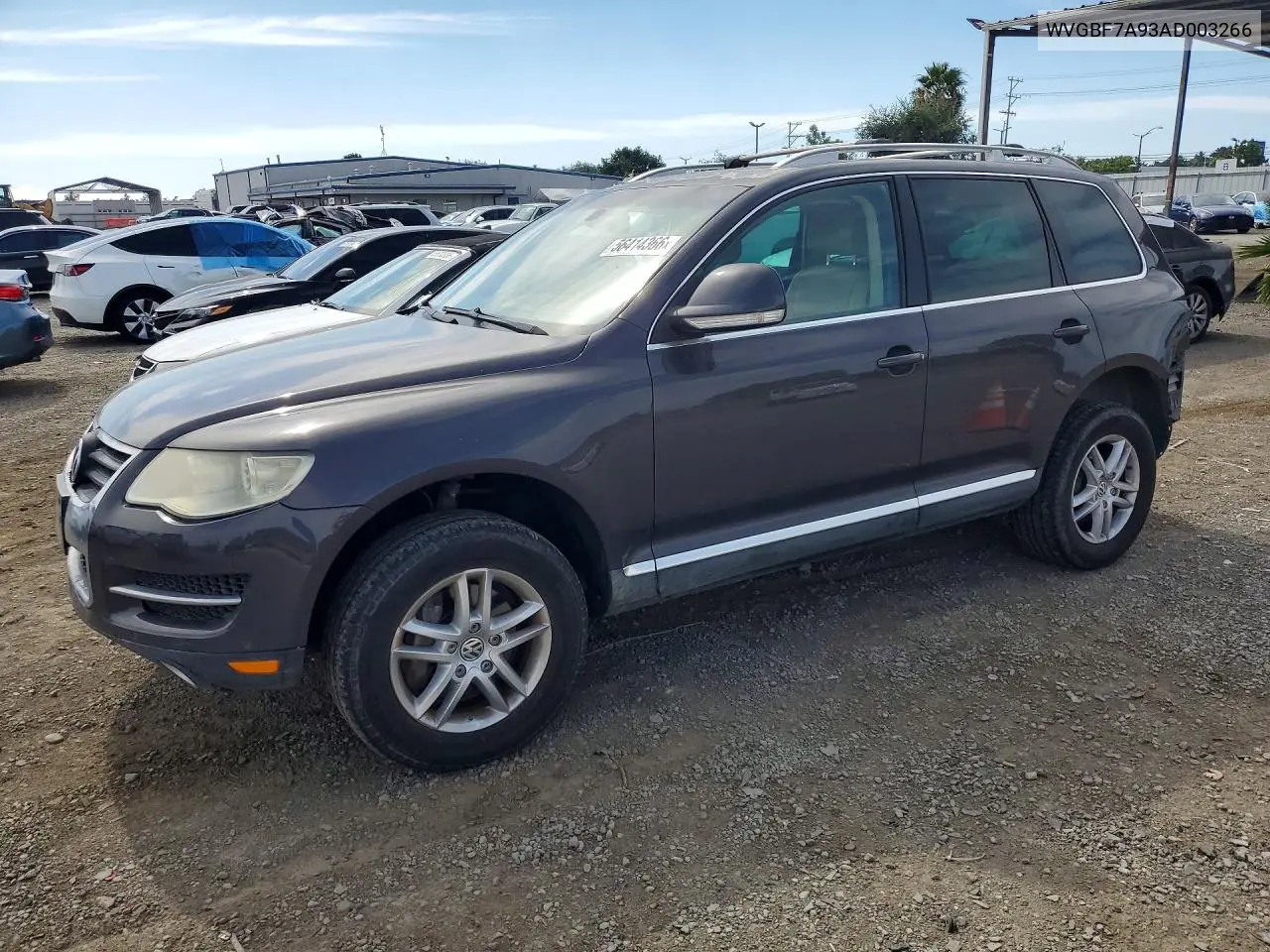 2010 Volkswagen Touareg V6 VIN: WVGBF7A93AD003266 Lot: 56414366