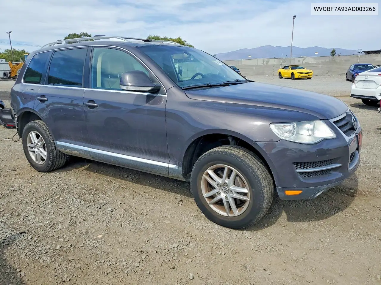 2010 Volkswagen Touareg V6 VIN: WVGBF7A93AD003266 Lot: 56414366