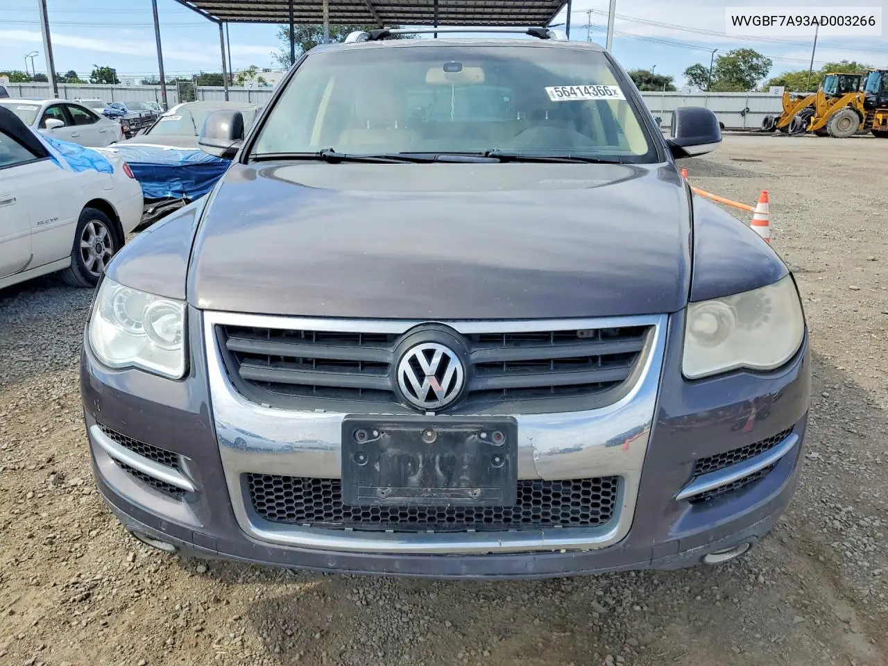 2010 Volkswagen Touareg V6 VIN: WVGBF7A93AD003266 Lot: 56414366