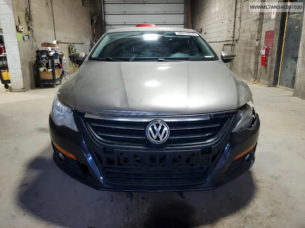 2010 Volkswagen Cc Sport VIN: WVWML7AN3AE501030 Lot: 58514816