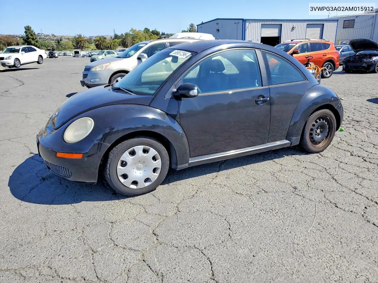2010 Volkswagen New Beetle VIN: 3VWPG3AG2AM015912 Lot: 58957296