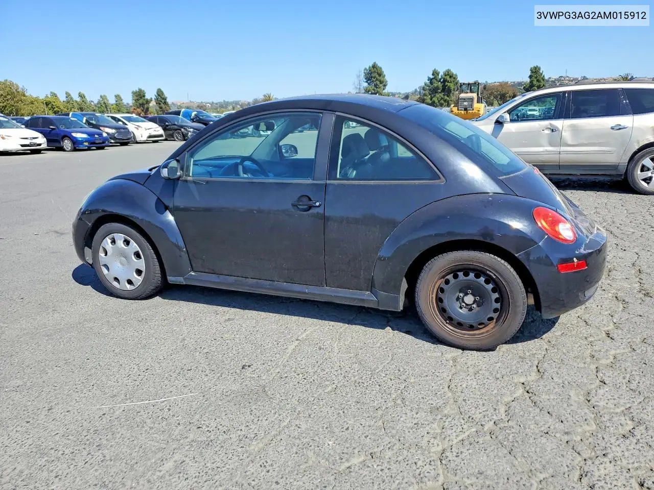 2010 Volkswagen New Beetle VIN: 3VWPG3AG2AM015912 Lot: 58957296