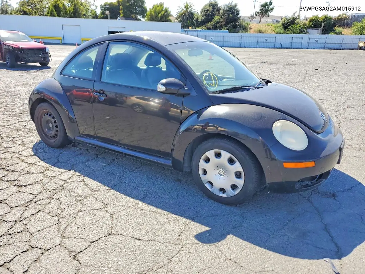 2010 Volkswagen New Beetle VIN: 3VWPG3AG2AM015912 Lot: 58957296