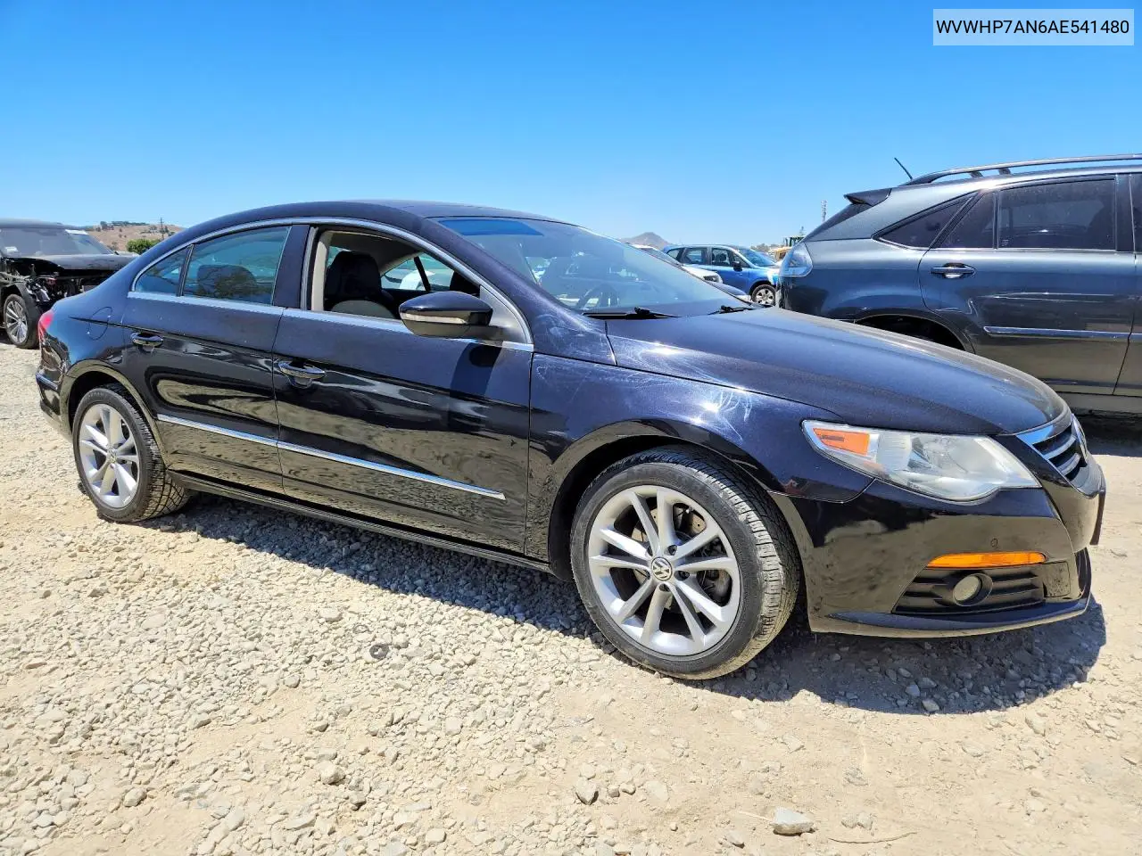 2010 Volkswagen Cc Luxury VIN: WVWHP7AN6AE541480 Lot: 59985706