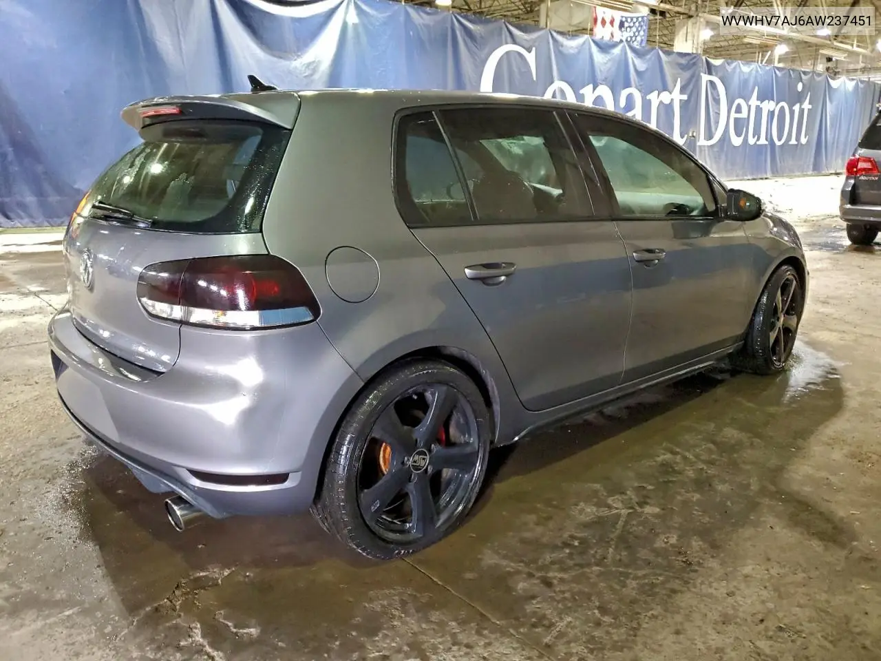 2010 Volkswagen Gti VIN: WVWHV7AJ6AW237451 Lot: 96034075