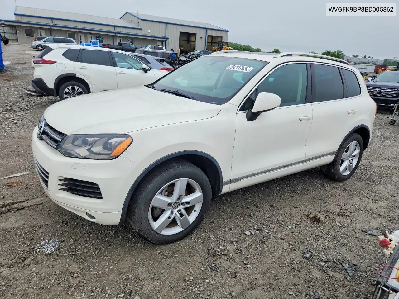 2011 Volkswagen Touareg V6 Tdi VIN: WVGFK9BP8BD005862 Lot: 54312056