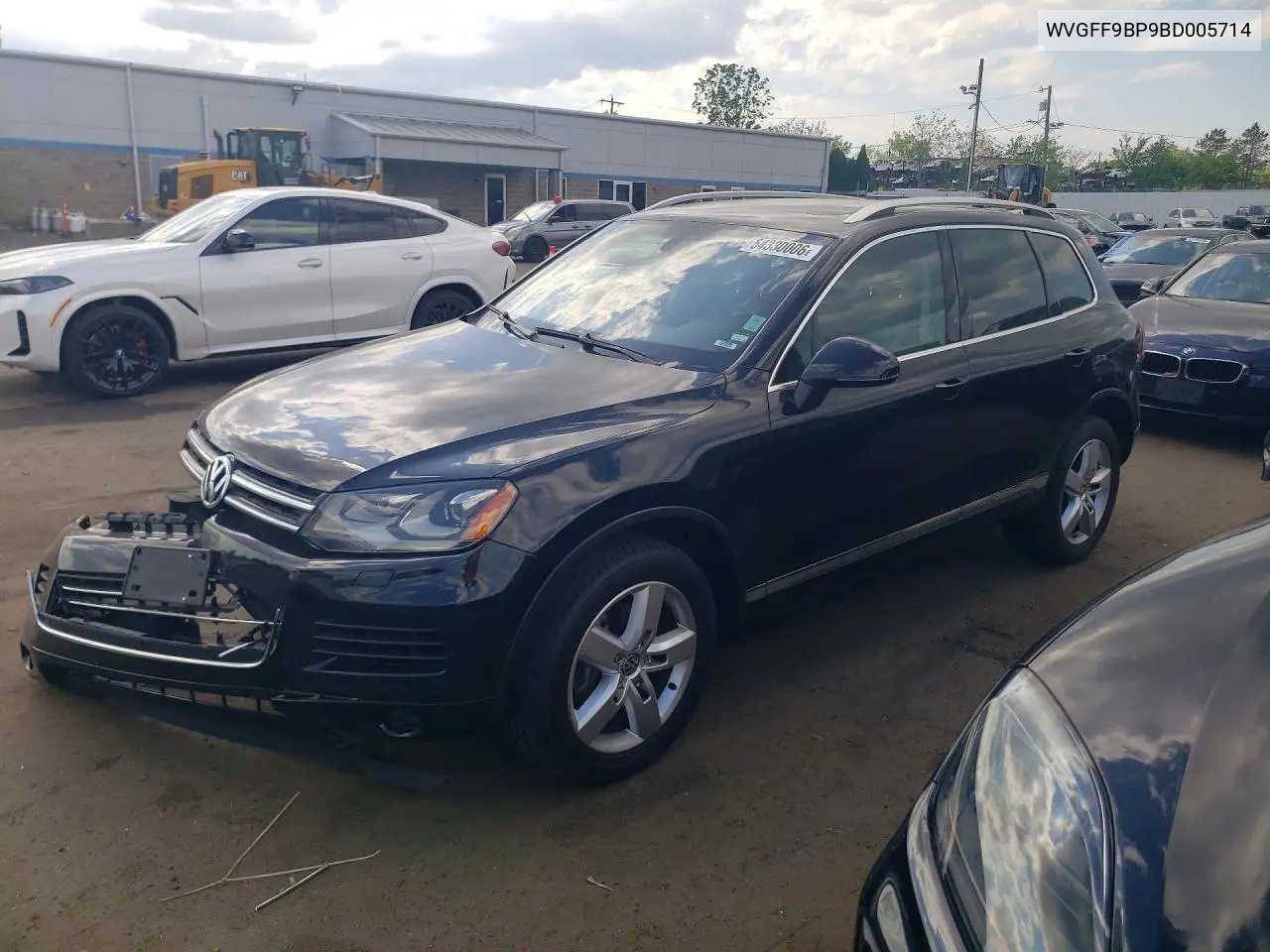 2011 Volkswagen Touareg V6 VIN: WVGFF9BP9BD005714 Lot: 54330006