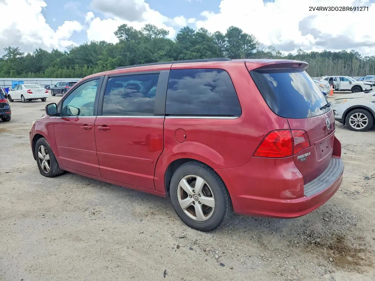 2011 Volkswagen Routan Se VIN: 2V4RW3DG2BR691271 Lot: 54724816