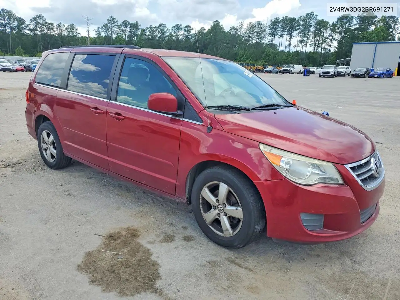 2011 Volkswagen Routan Se VIN: 2V4RW3DG2BR691271 Lot: 54724816