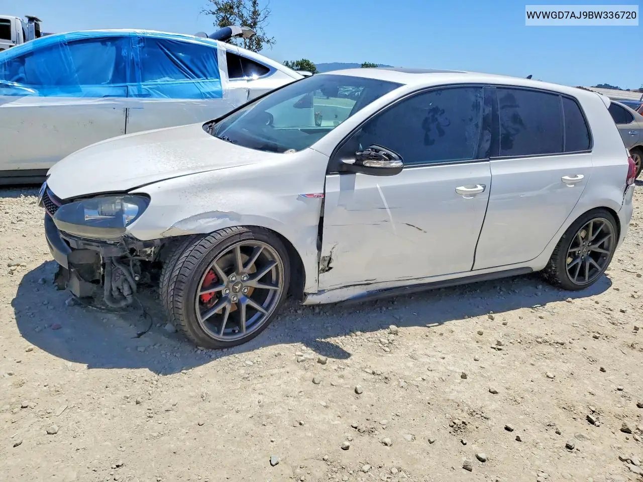 2011 Volkswagen Gti VIN: WVWGD7AJ9BW336720 Lot: 55635466