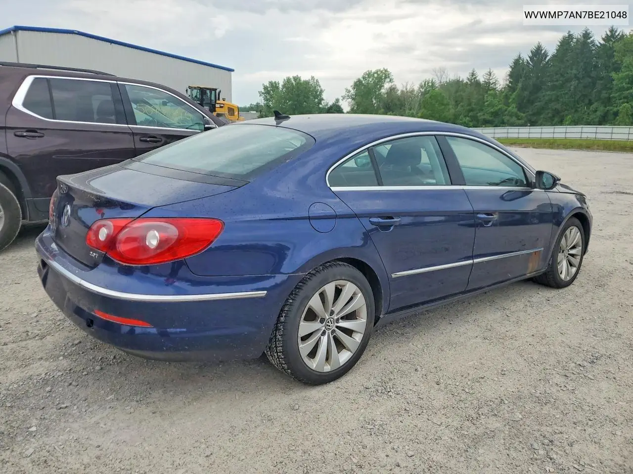 2011 Volkswagen Cc Sport VIN: WVWMP7AN7BE721048 Lot: 56078906
