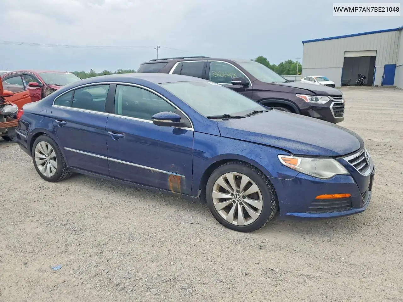 2011 Volkswagen Cc Sport VIN: WVWMP7AN7BE721048 Lot: 56078906