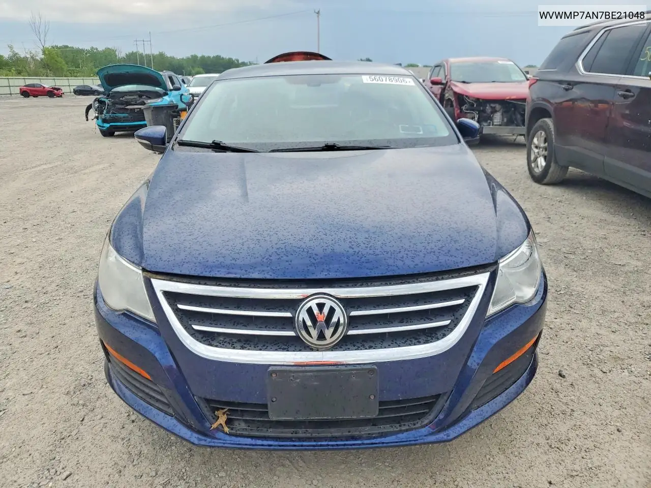 2011 Volkswagen Cc Sport VIN: WVWMP7AN7BE721048 Lot: 56078906