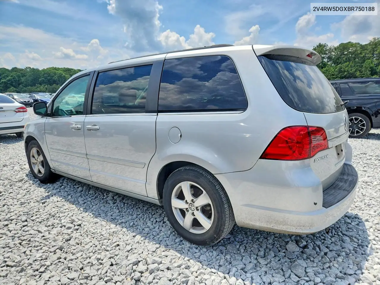 2011 Volkswagen Routan Sel VIN: 2V4RW5DGXBR750188 Lot: 56893996