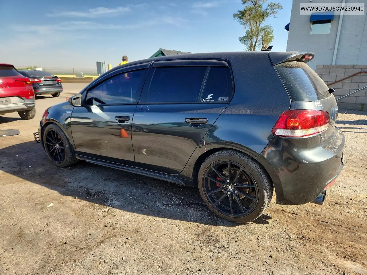 2012 Volkswagen Gti VIN: WVWGD7AJ6CW230940 Lot: 54691976