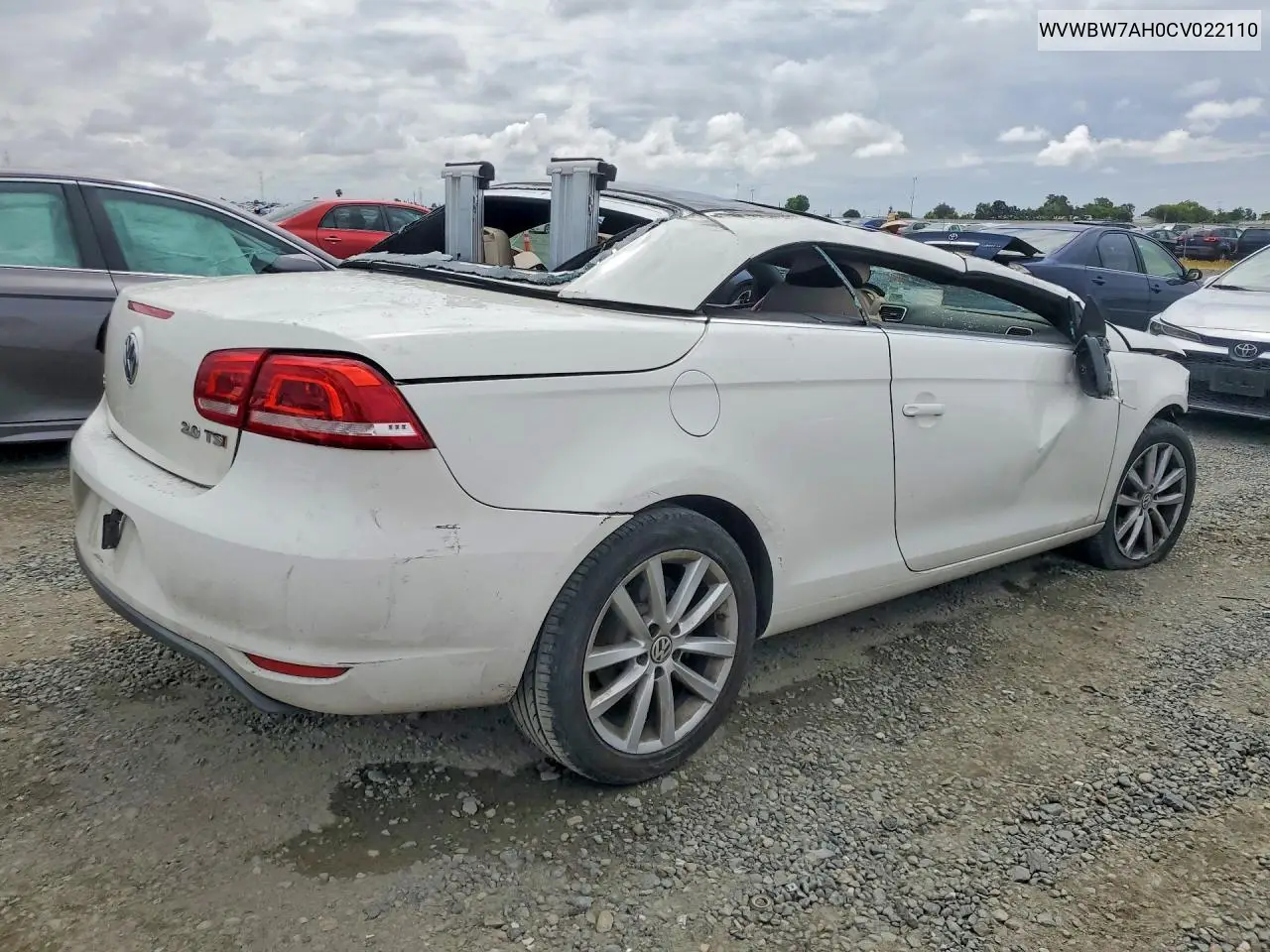 2012 Volkswagen Eos Komfort VIN: WVWBW7AH0CV022110 Lot: 54861066