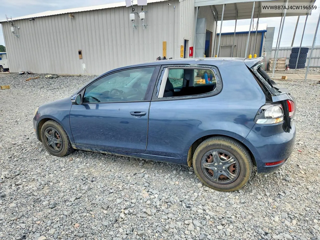 2012 Volkswagen Golf VIN: WVWBB7AJ4CW196559 Lot: 56576116