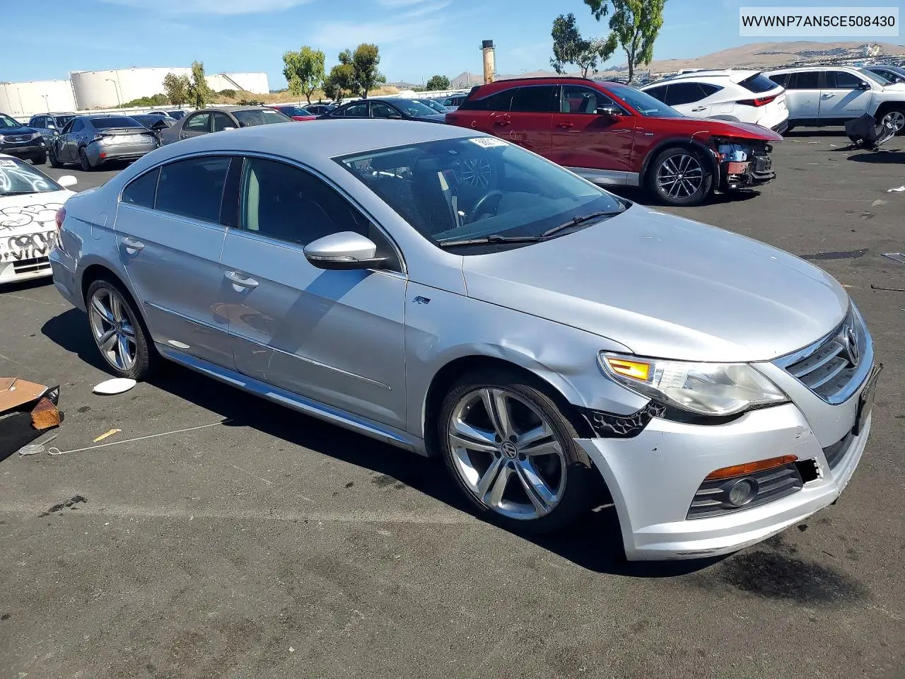 2012 Volkswagen Cc Sport VIN: WVWNP7AN5CE508430 Lot: 56821776