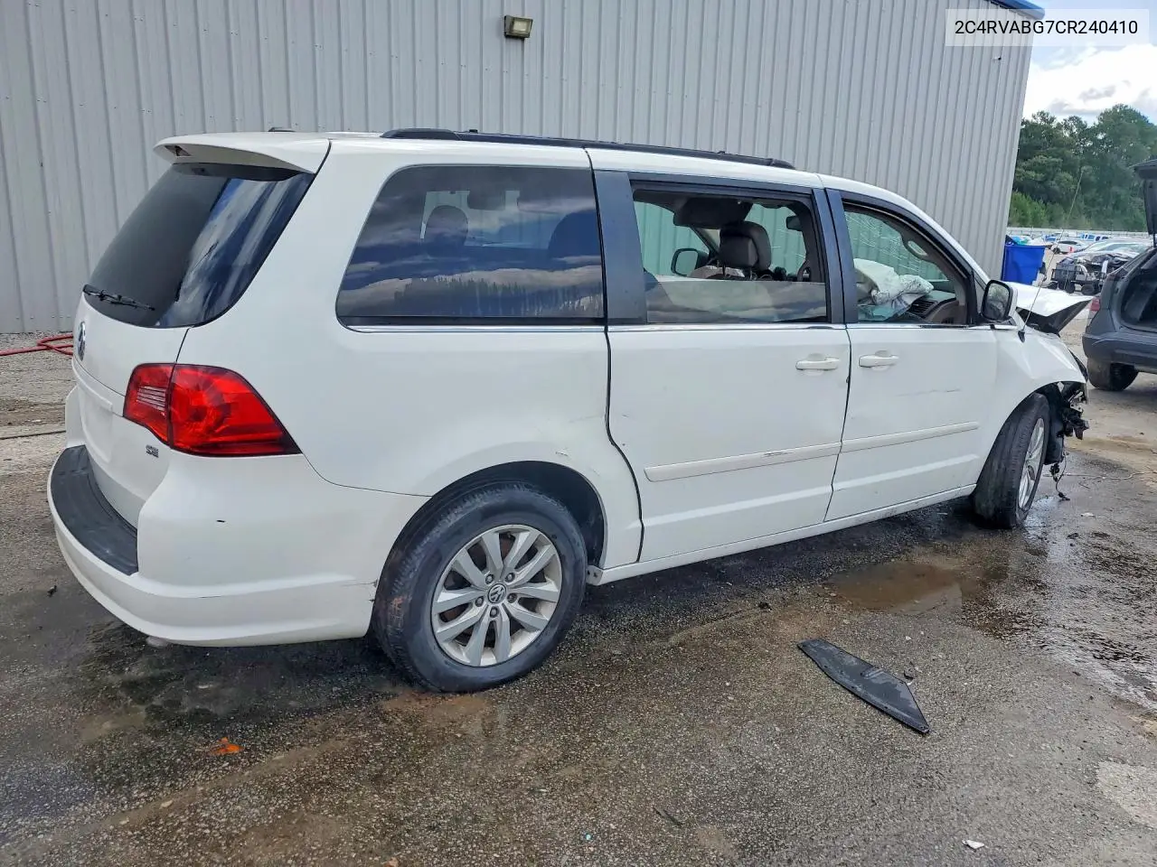 2012 Volkswagen Routan Se VIN: 2C4RVABG7CR240410 Lot: 56960216