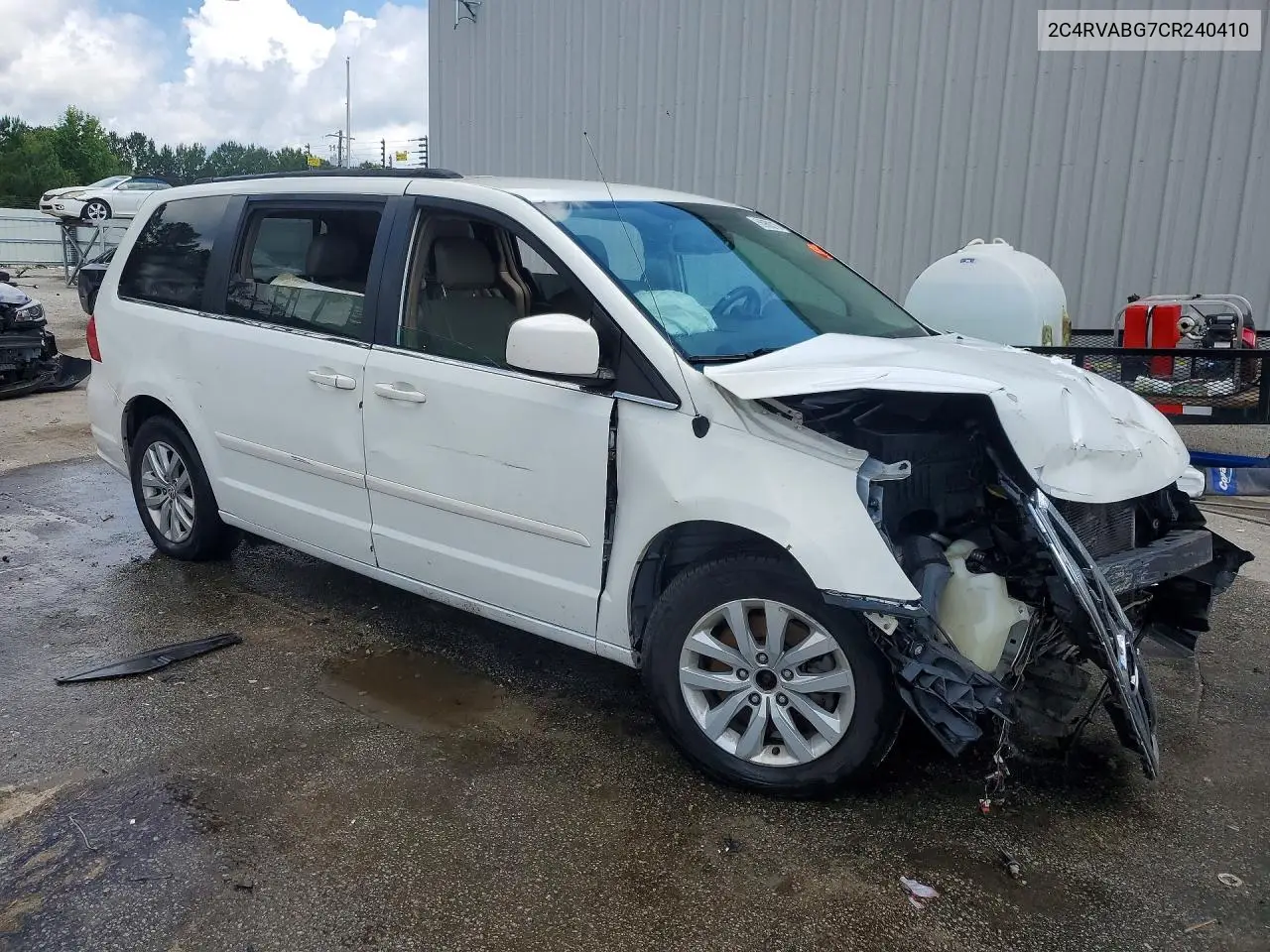 2012 Volkswagen Routan Se VIN: 2C4RVABG7CR240410 Lot: 56960216