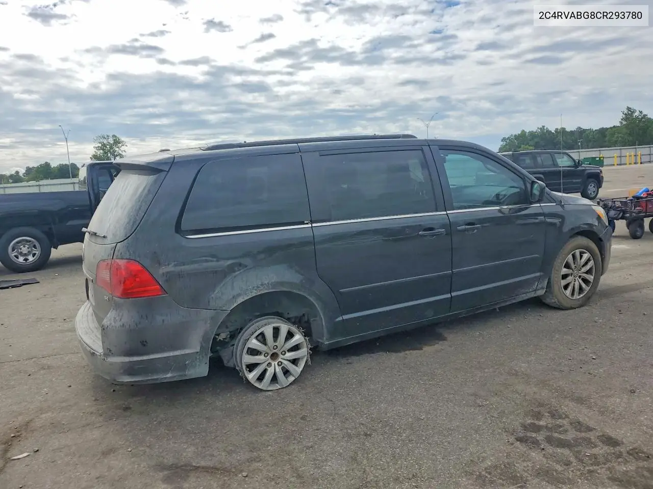 2012 Volkswagen Routan Se VIN: 2C4RVABG8CR293780 Lot: 57171776