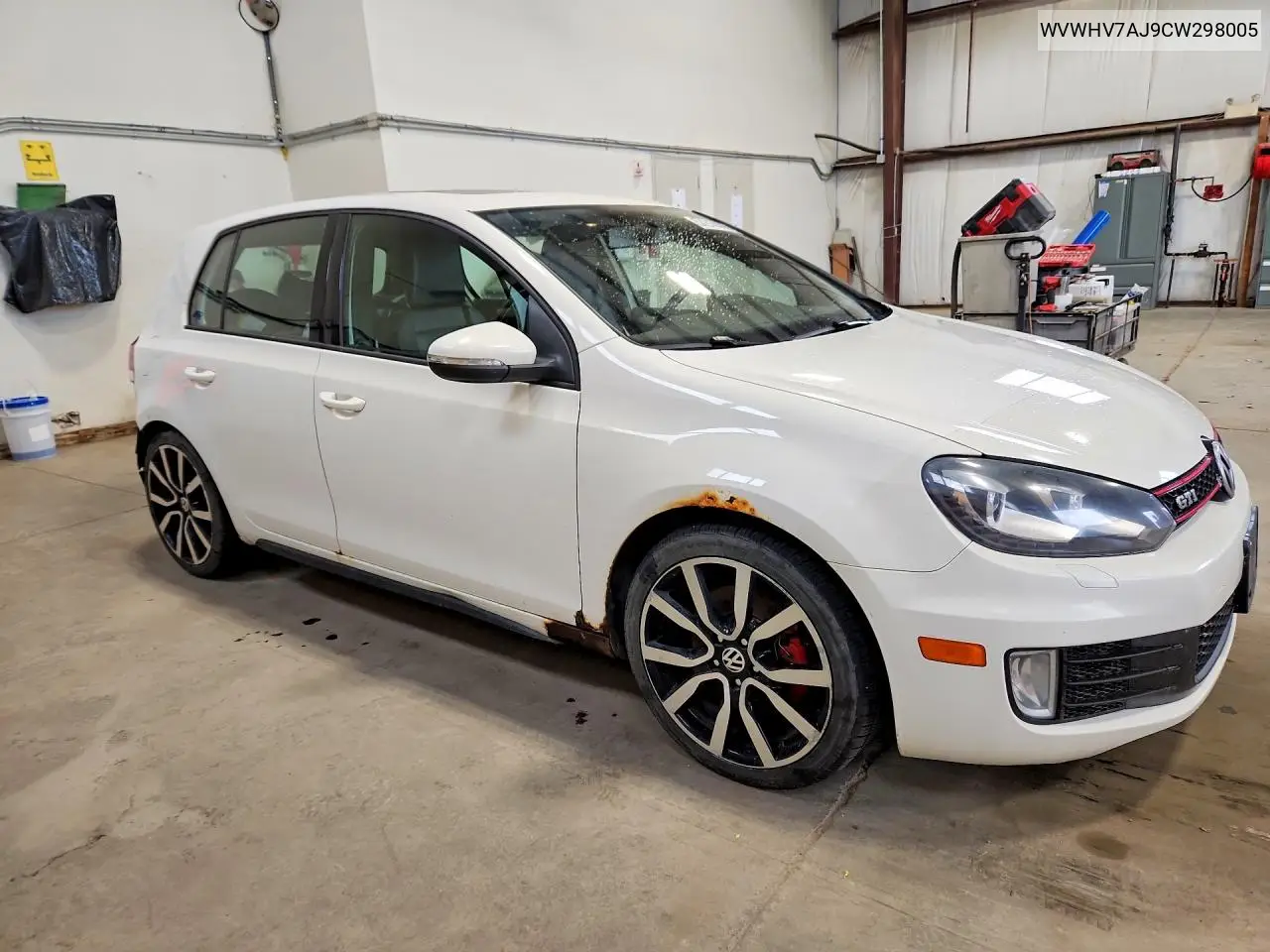2012 Volkswagen Gti VIN: WVWHV7AJ9CW298005 Lot: 57210086