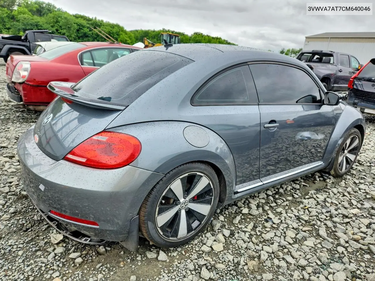 2012 Volkswagen Beetle Turbo VIN: 3VWVA7AT7CM640046 Lot: 57935696