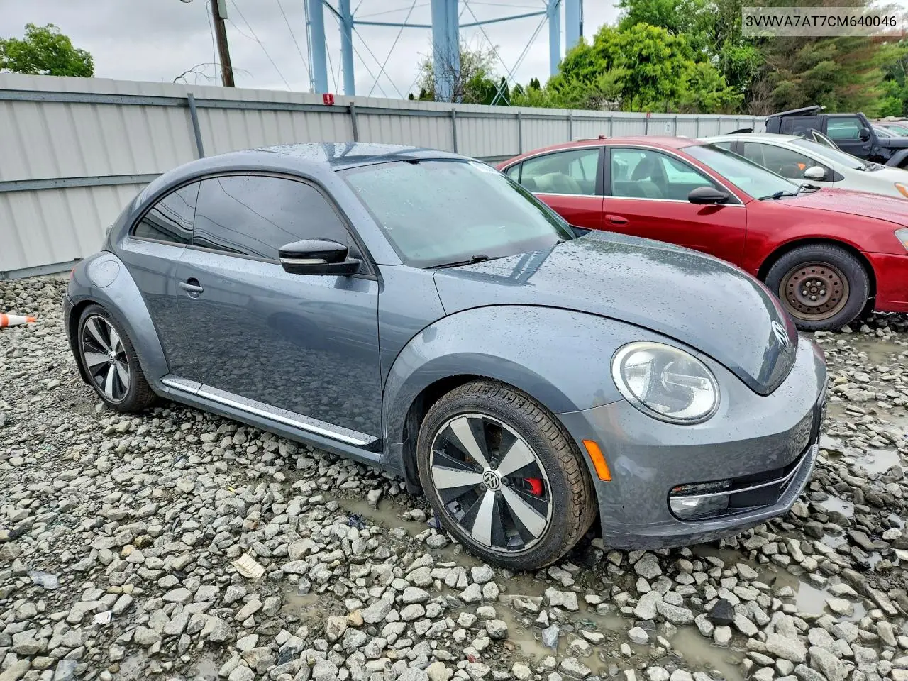 2012 Volkswagen Beetle Turbo VIN: 3VWVA7AT7CM640046 Lot: 57935696