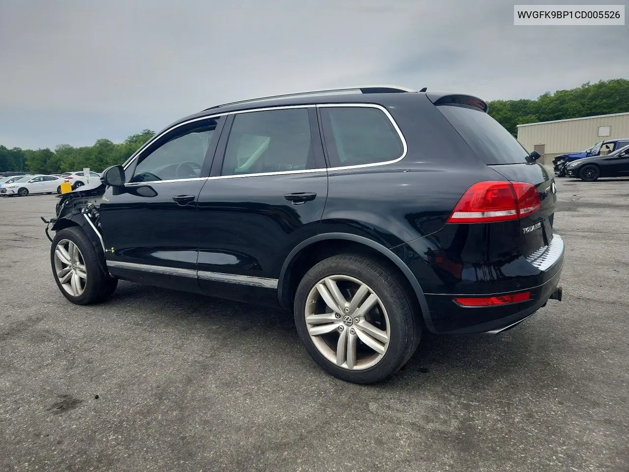 2012 Volkswagen Touareg V6 Tdi VIN: WVGFK9BP1CD005526 Lot: 58185436