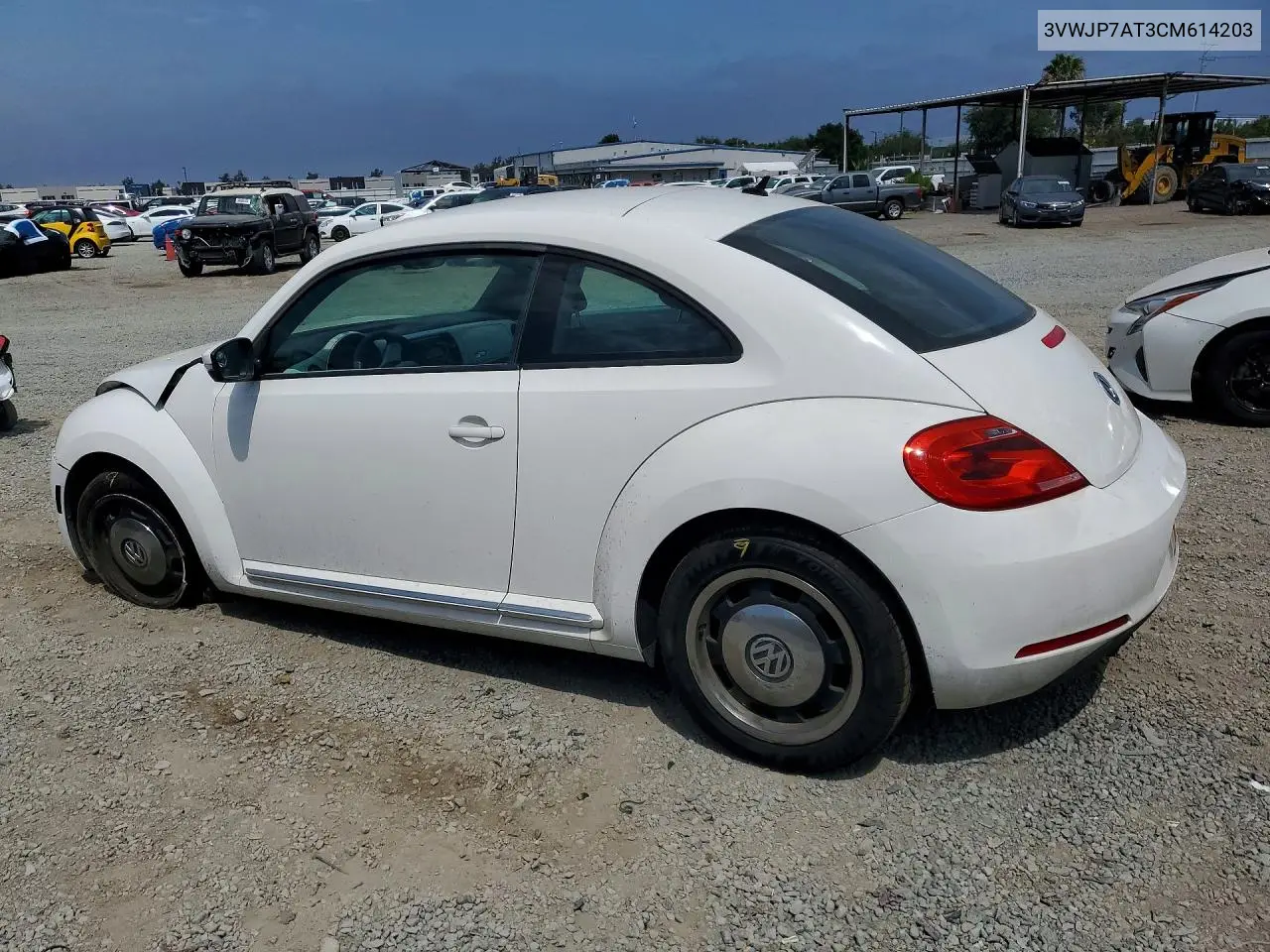 2012 Volkswagen Beetle VIN: 3VWJP7AT3CM614203 Lot: 58461106