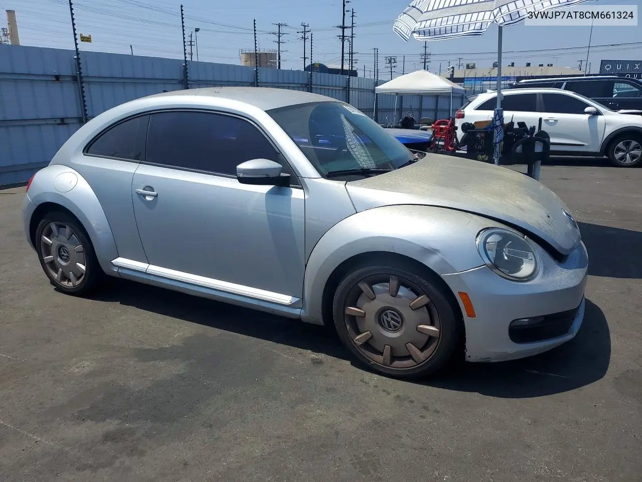 2012 Volkswagen Beetle VIN: 3VWJP7AT8CM661324 Lot: 58472066