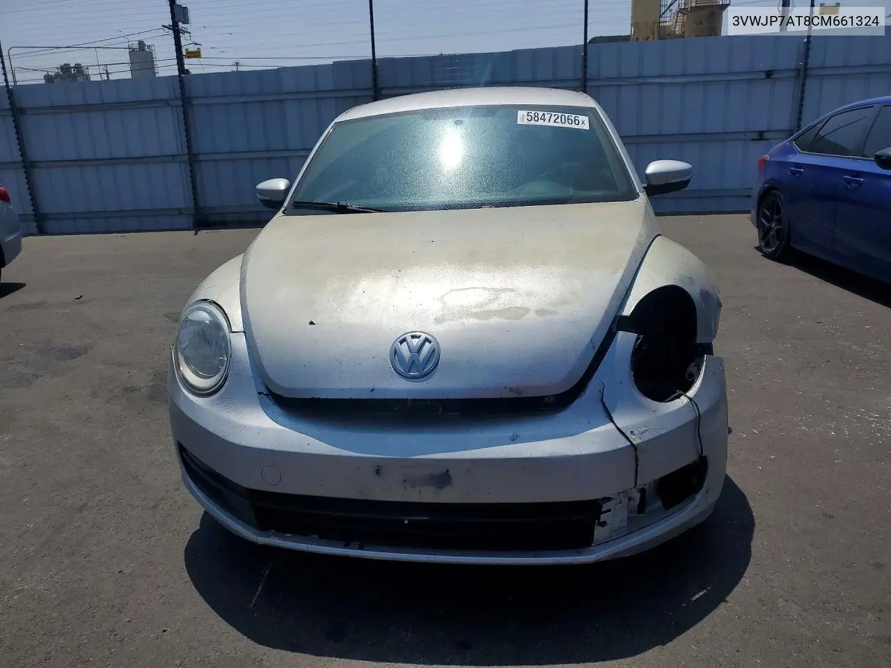 2012 Volkswagen Beetle VIN: 3VWJP7AT8CM661324 Lot: 58472066
