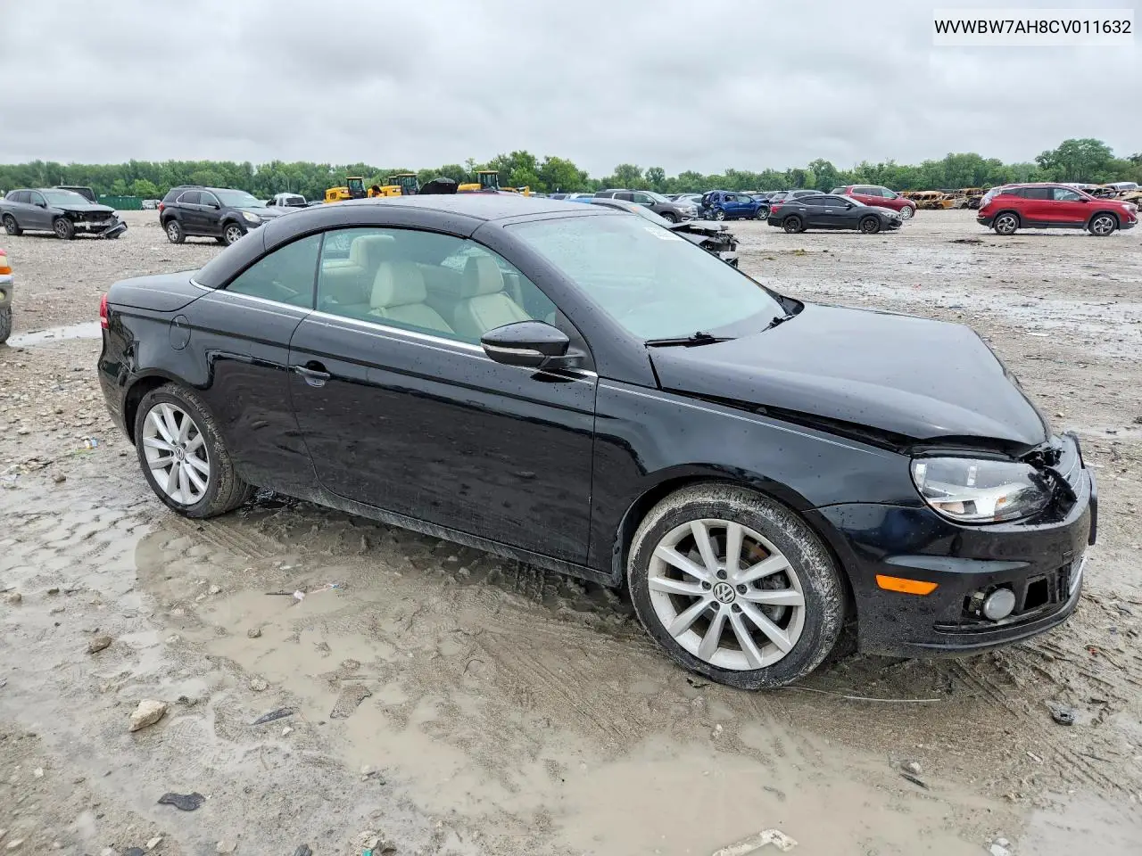 2012 Volkswagen Eos Komfort VIN: WVWBW7AH8CV011632 Lot: 58639276