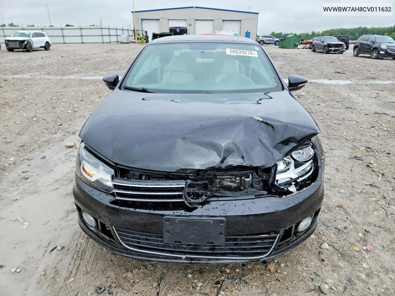 2012 Volkswagen Eos Komfort VIN: WVWBW7AH8CV011632 Lot: 58639276