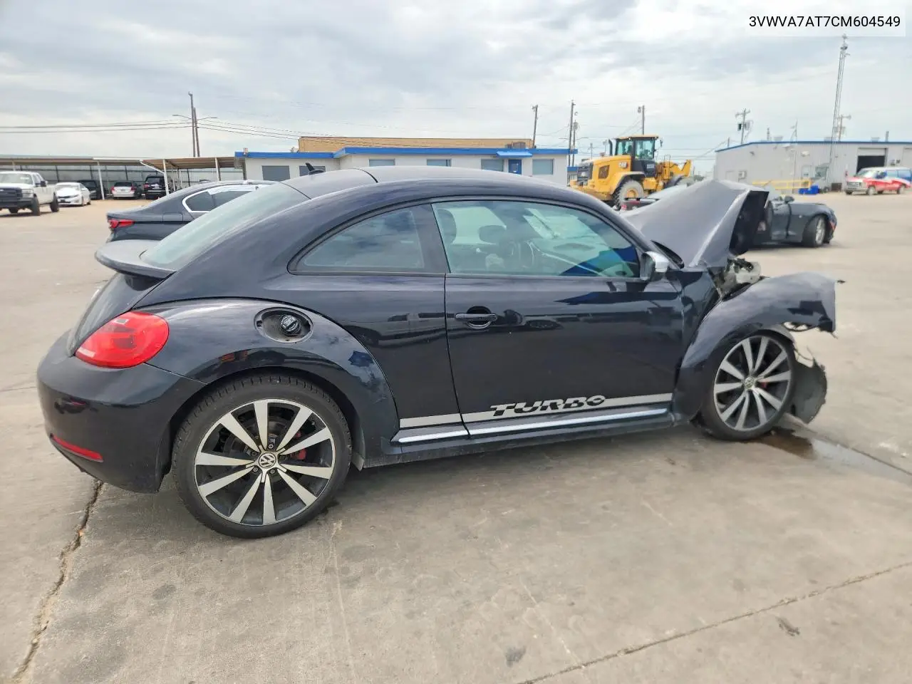 2012 Volkswagen Beetle Turbo VIN: 3VWVA7AT7CM604549 Lot: 58823696
