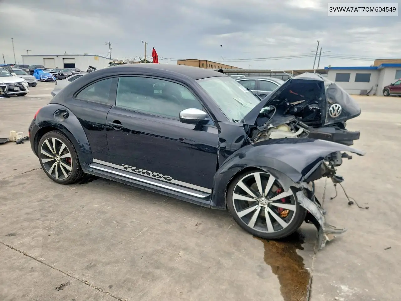 2012 Volkswagen Beetle Turbo VIN: 3VWVA7AT7CM604549 Lot: 58823696