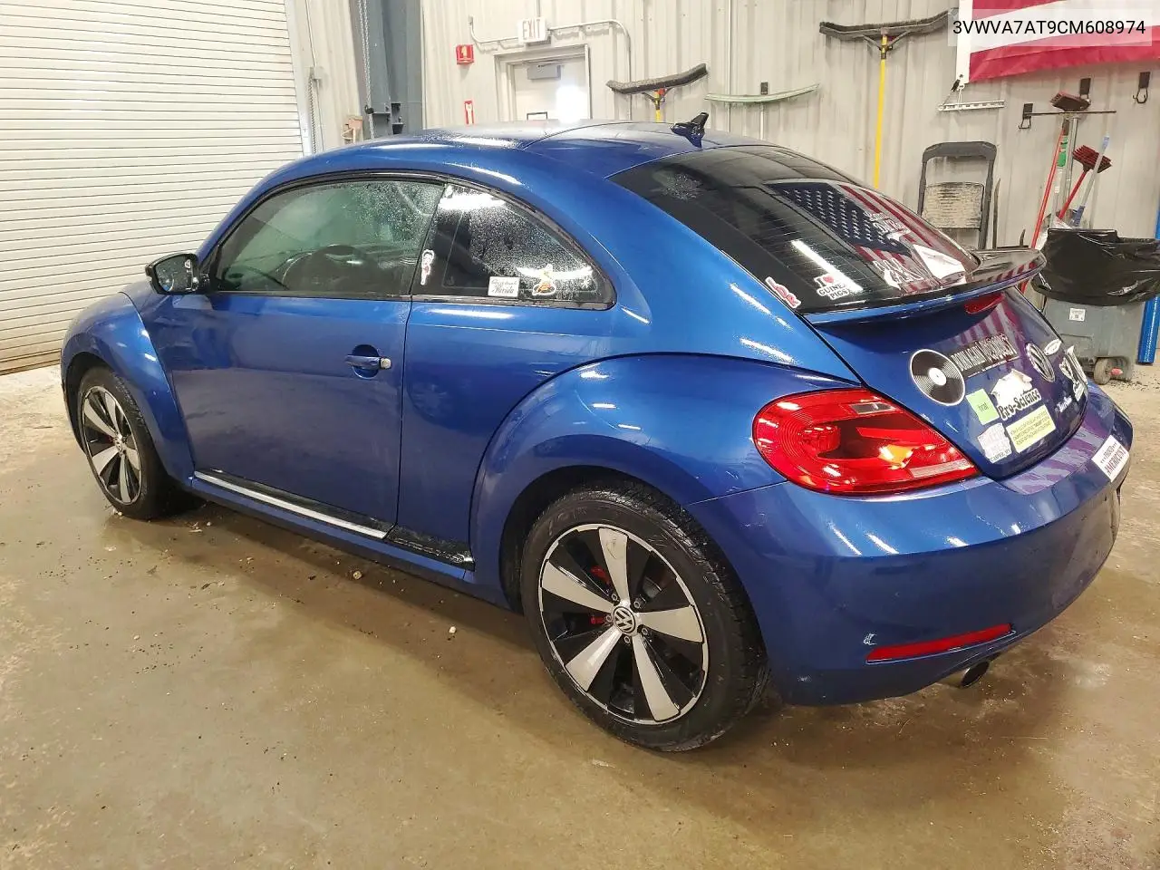 2012 Volkswagen Beetle Turbo VIN: 3VWVA7AT9CM608974 Lot: 58830946