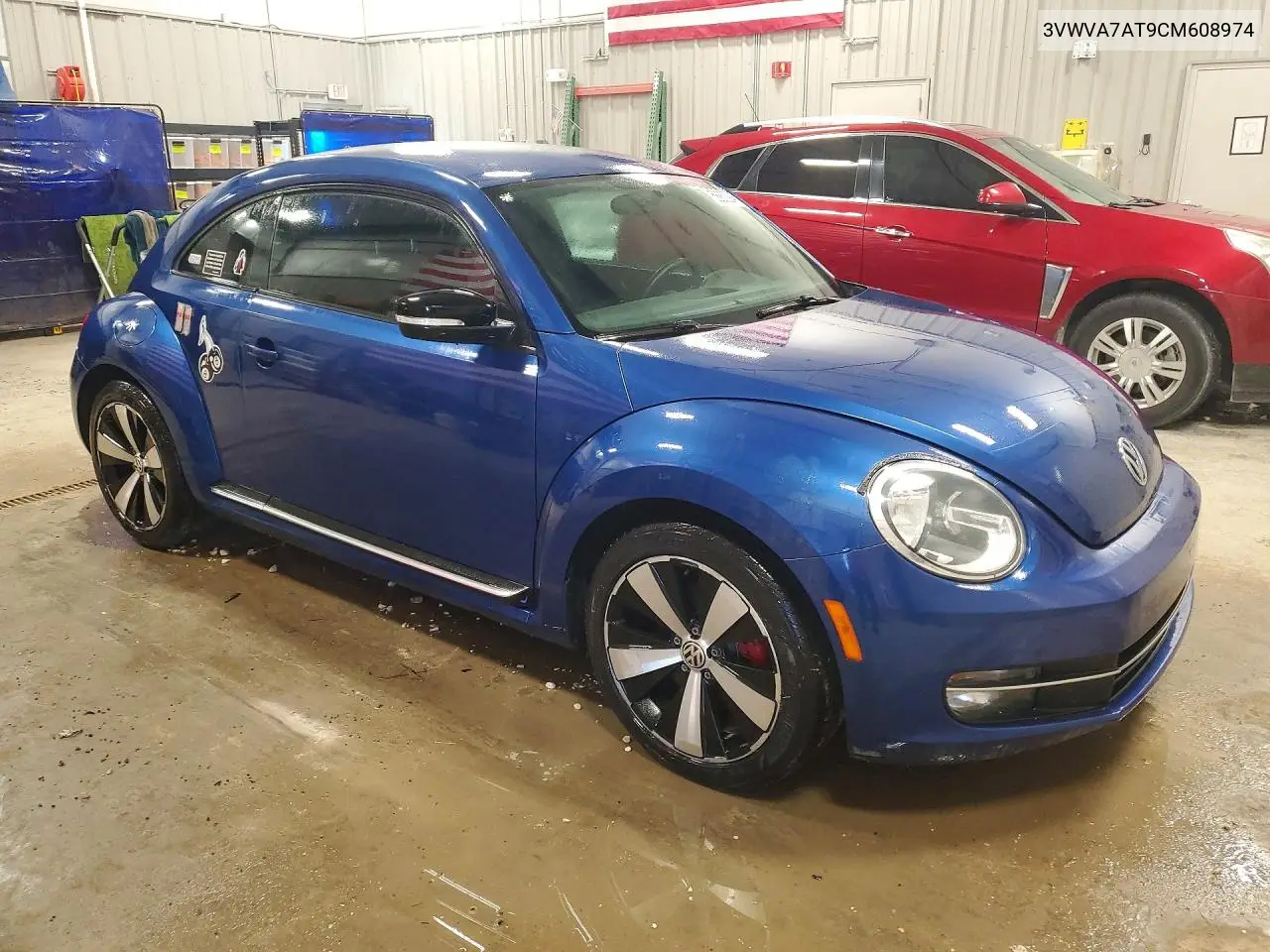 2012 Volkswagen Beetle Turbo VIN: 3VWVA7AT9CM608974 Lot: 58830946